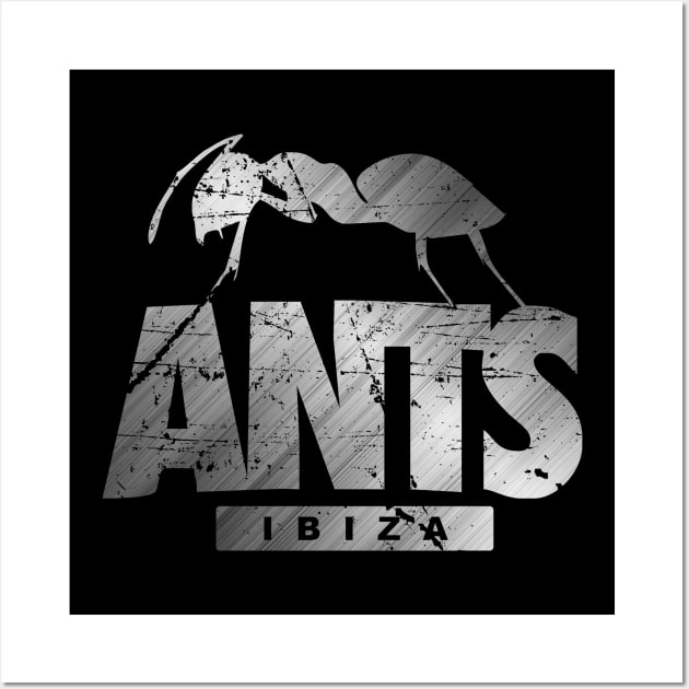 ANTS PARTY - ibiza collector special edition Wall Art by BACK TO THE 90´S